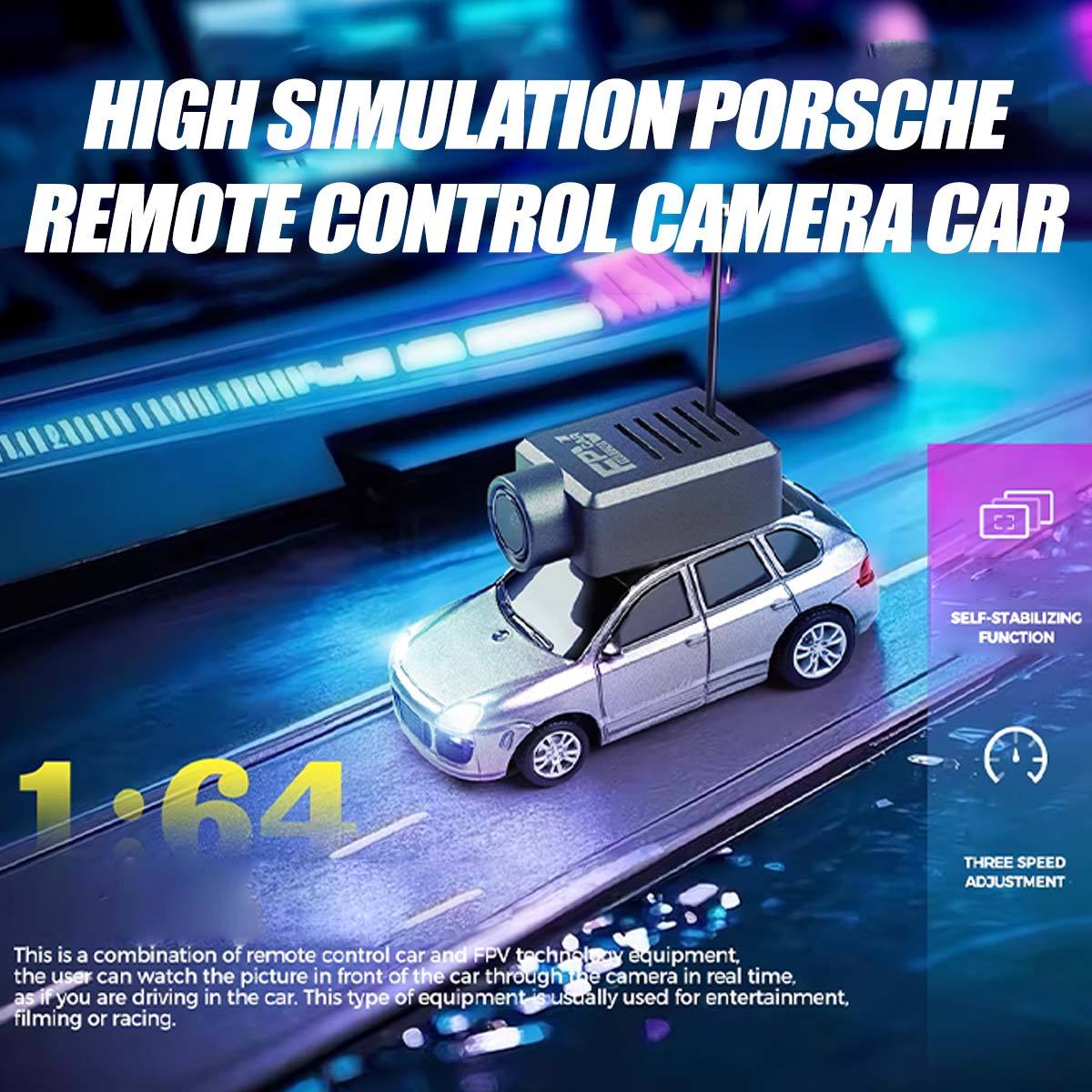 WL 1/64 Scale FPV Micro RC Car with HD Camera & App Control - Real-Time Video Racing