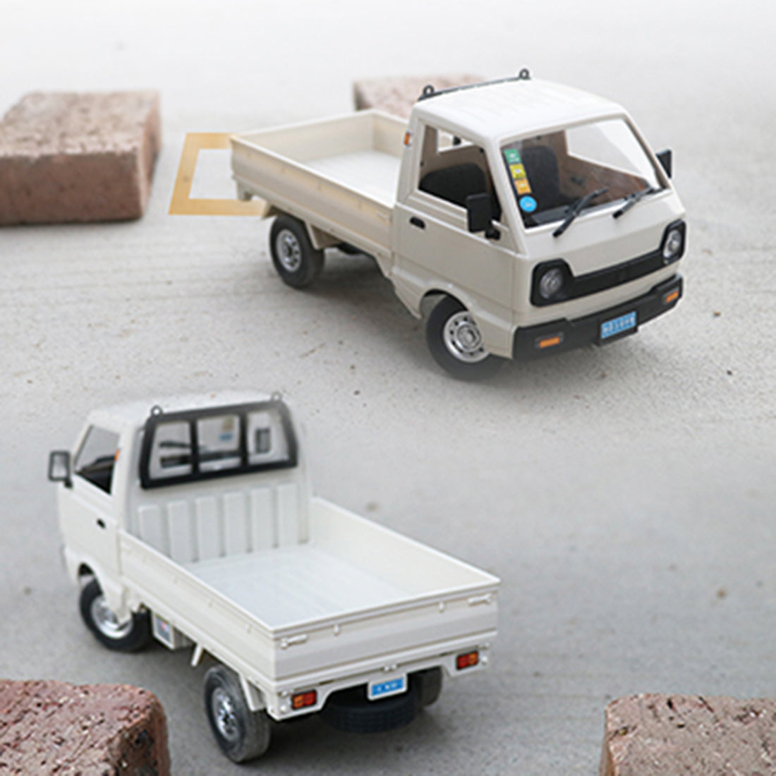 WPL D12 1/16 Scale RC Truck RTR 2.4Ghz Radio Control Drift Pickup with Proportional Steering