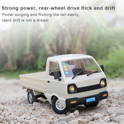 WPL D12 1/16 Scale RC Truck RTR 2.4Ghz Radio Control Drift Pickup with Proportional Steering