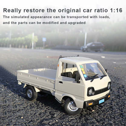 WPL D12 1/16 Scale RC Truck RTR 2.4Ghz Radio Control Drift Pickup with Proportional Steering