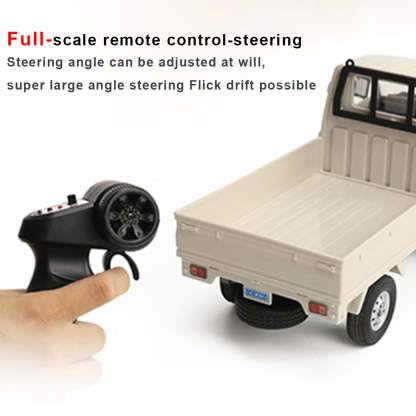 WPL D12 1/16 Scale RC Truck RTR 2.4Ghz Radio Control Drift Pickup with Proportional Steering
