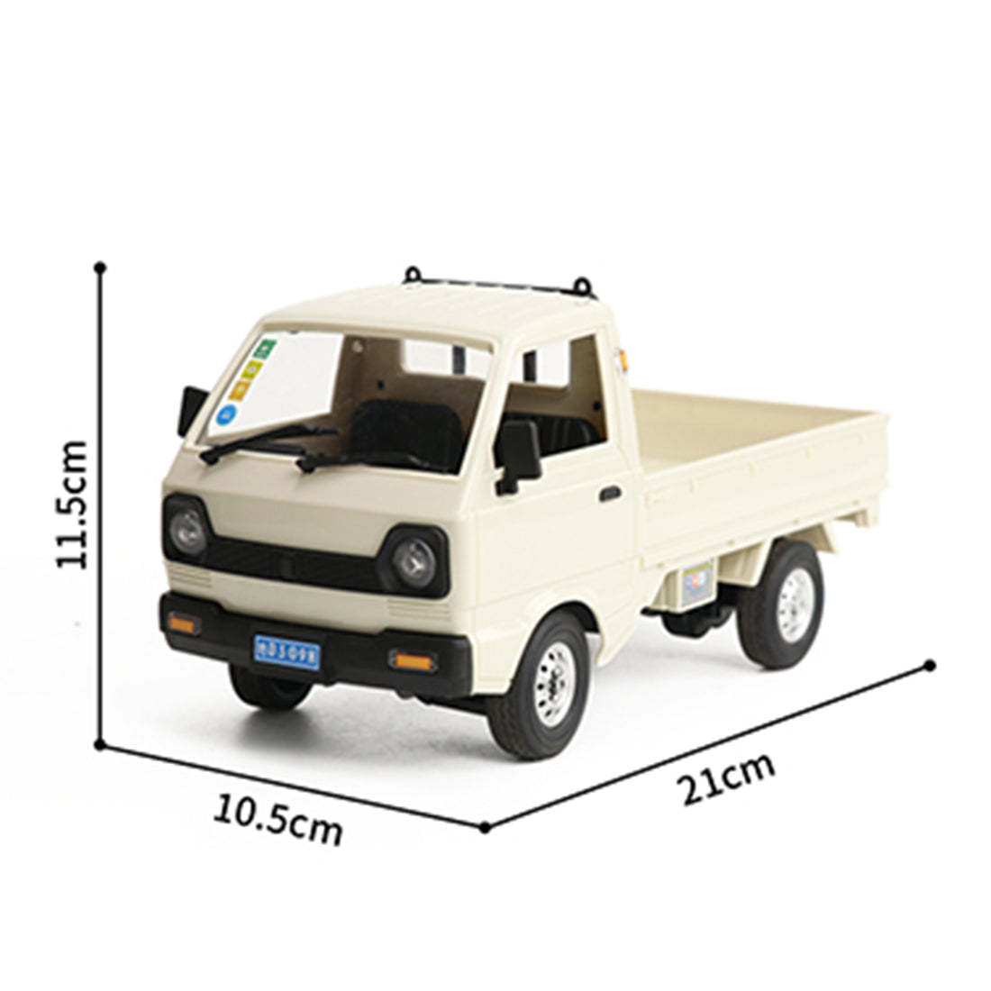 WPL D12 1/16 Scale RC Truck RTR 2.4Ghz Radio Control Drift Pickup with Proportional Steering
