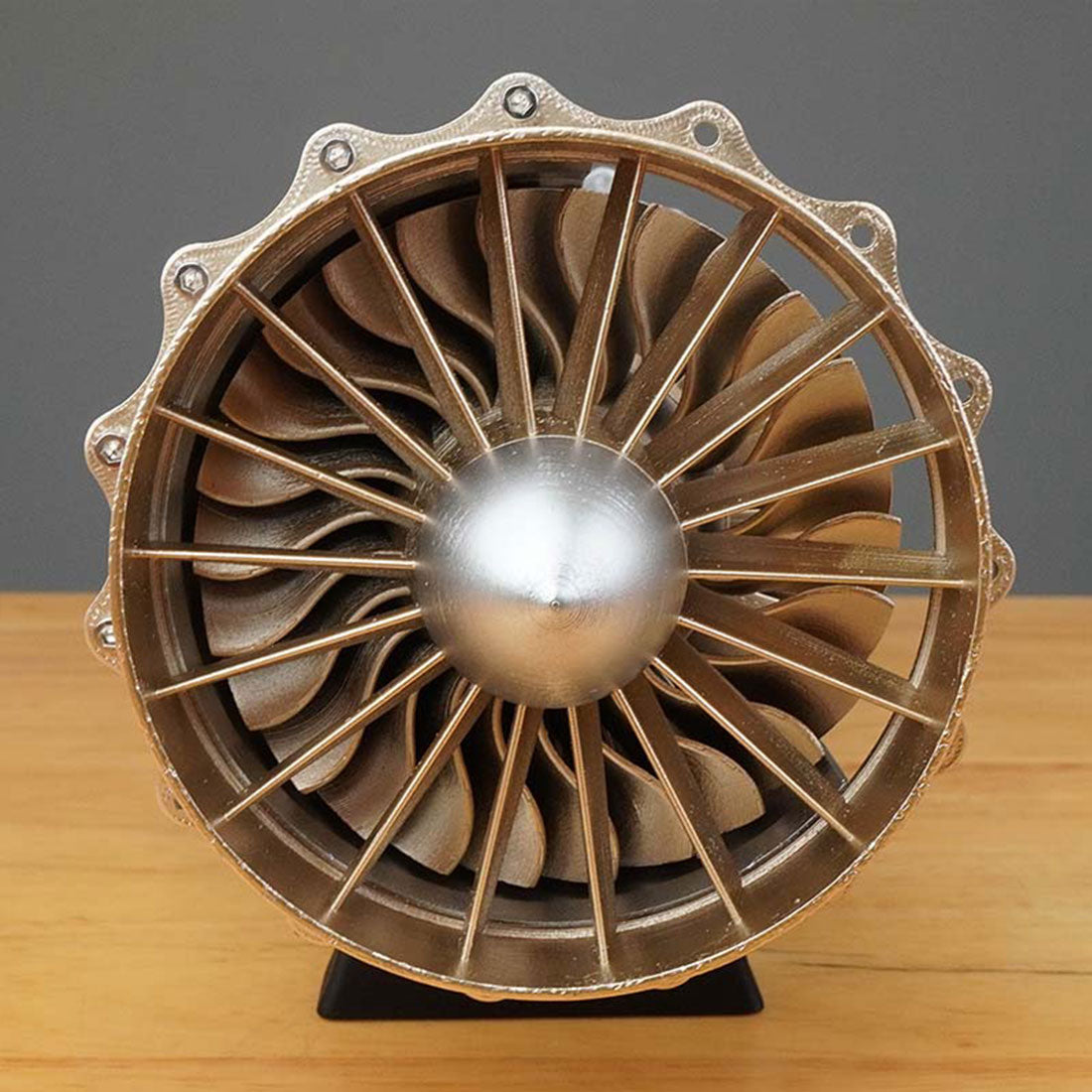 WS-15 1/20 Scale Turbofan Jet Engine Model Kit J-20 Fighter DIY Assembly Gift-helloworld7