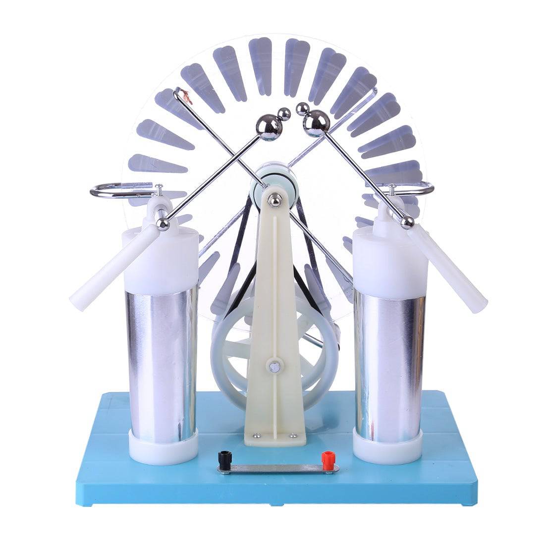 Wimshurst Machine Electrostatic Induction Generator Physics Experiment Equipment High Voltage Spark Demo-helloworld7
