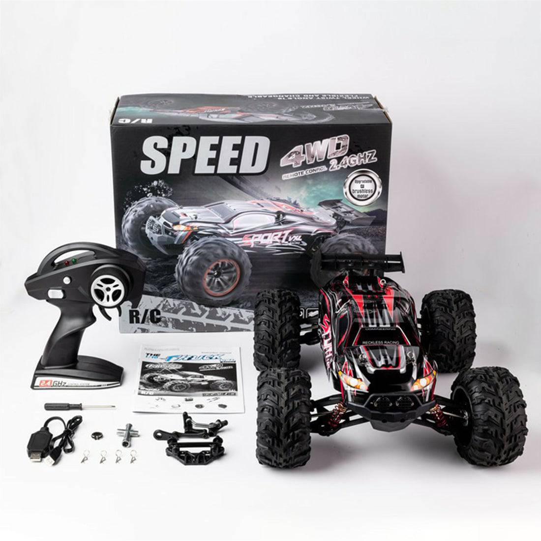 XLF X03 1/10 Scale 4WD 60km/h Brushless Electric Off Road RC Monster Truck