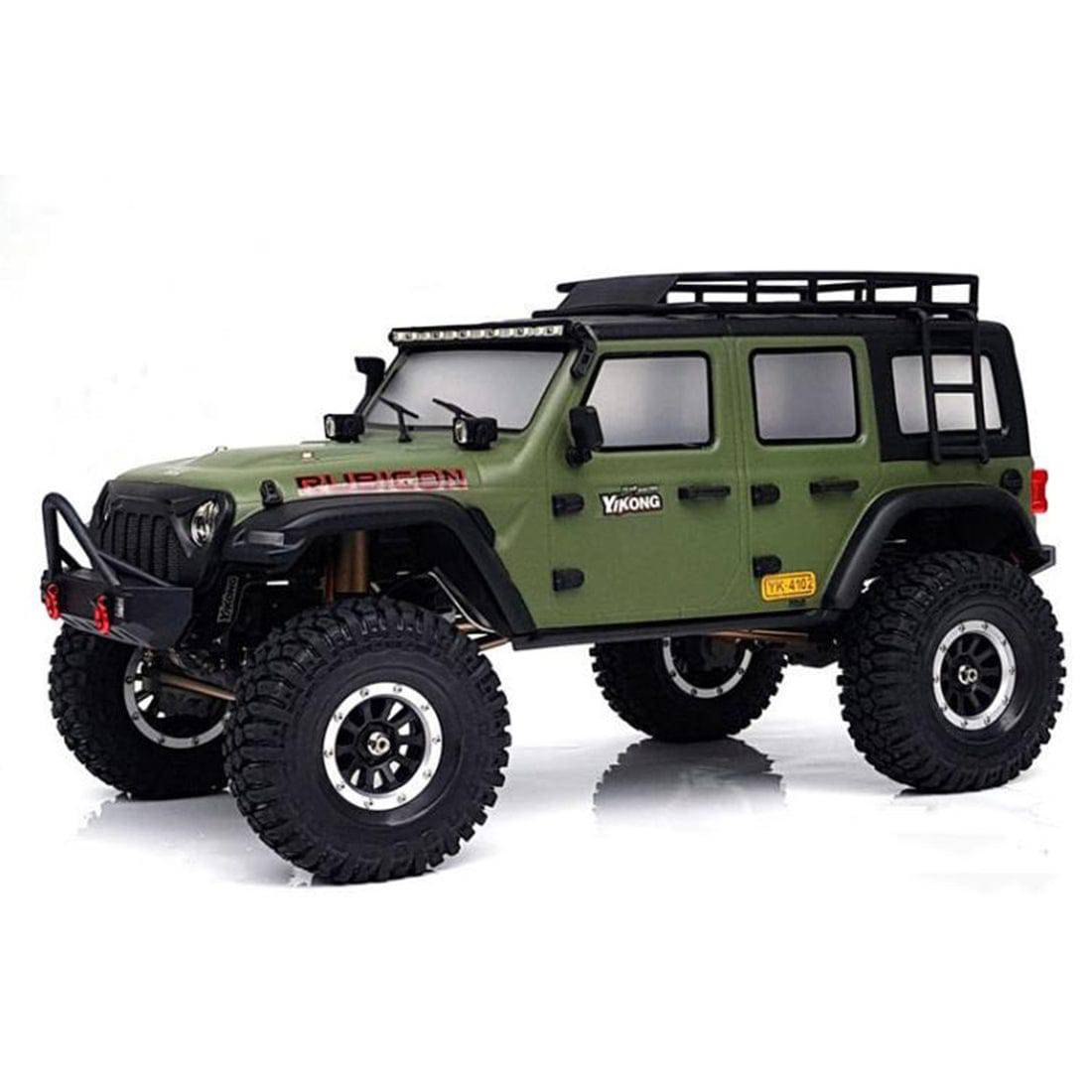 YIKONG YK 4102PRO 1/10 Scale 4WD 6CH RC Crawler with Diff Locks & 2-Speed Gearbox Blue