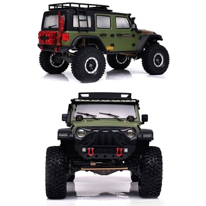 YIKONG YK 4102PRO 1/10 Scale 4WD 6CH RC Crawler with Diff Locks & 2-Speed Gearbox Blue