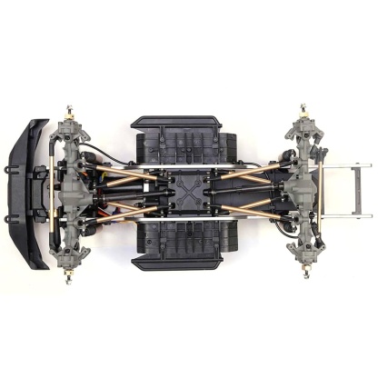 YIKONG YK 4102PRO 1/10 Scale 4WD 6CH RC Crawler with Diff Locks & 2-Speed Gearbox Blue