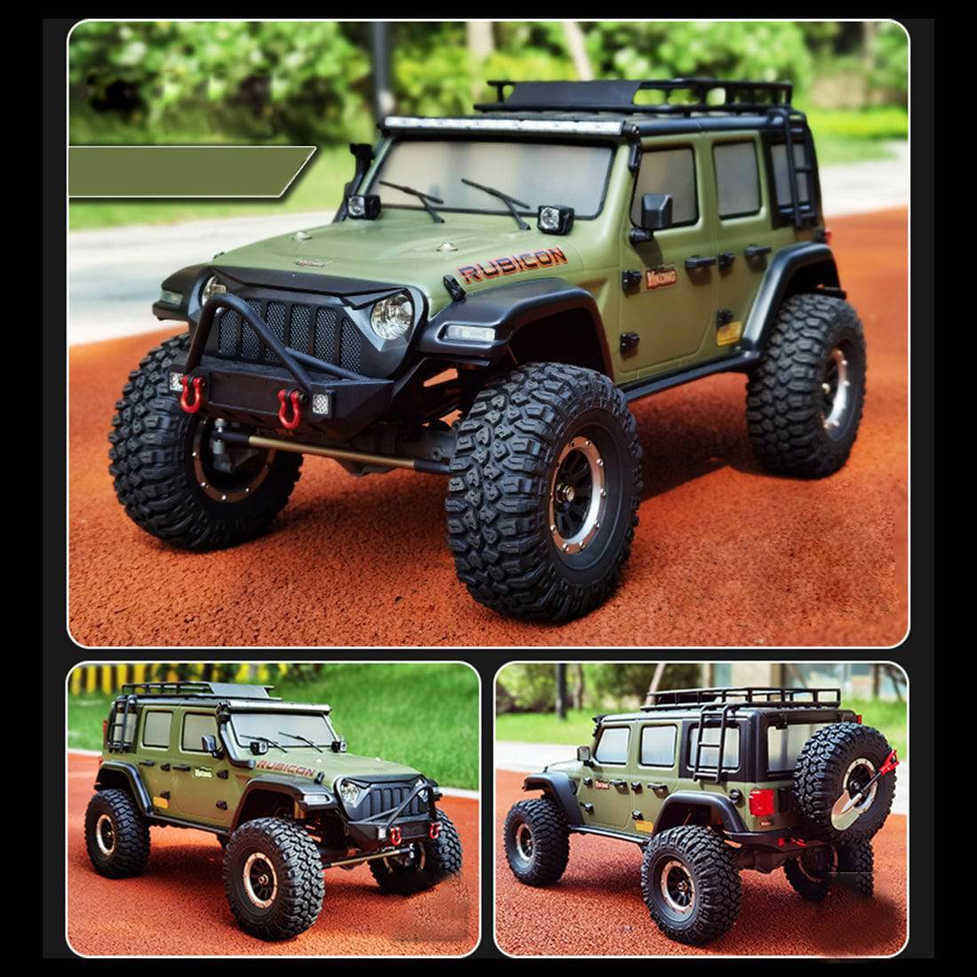 YIKONG YK 4102PRO 1/10 Scale 4WD 6CH RC Crawler with Diff Locks & 2-Speed Gearbox Blue
