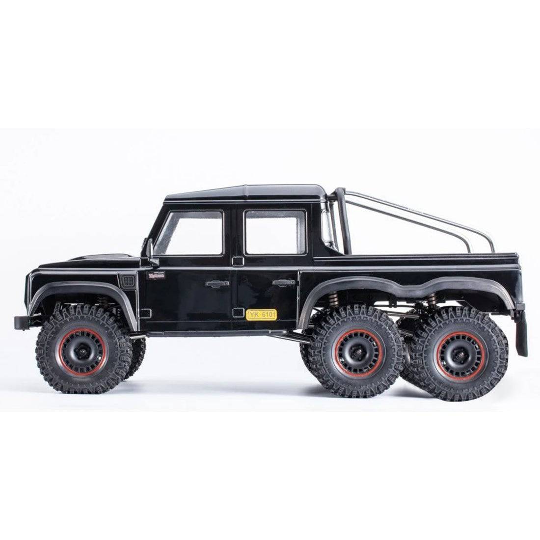 YK 6101 1/10 Scale 6x6 RC Crawler Truck RTR Off-Road Pickup with Remote Locking Diffs and 2-Speed Transmission-helloworld7