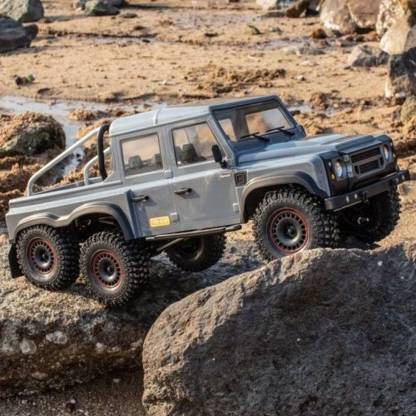 YK 6101 1/10 Scale 6x6 RC Crawler Truck RTR Off-Road Pickup with Remote Locking Diffs and 2-Speed Transmission-helloworld7