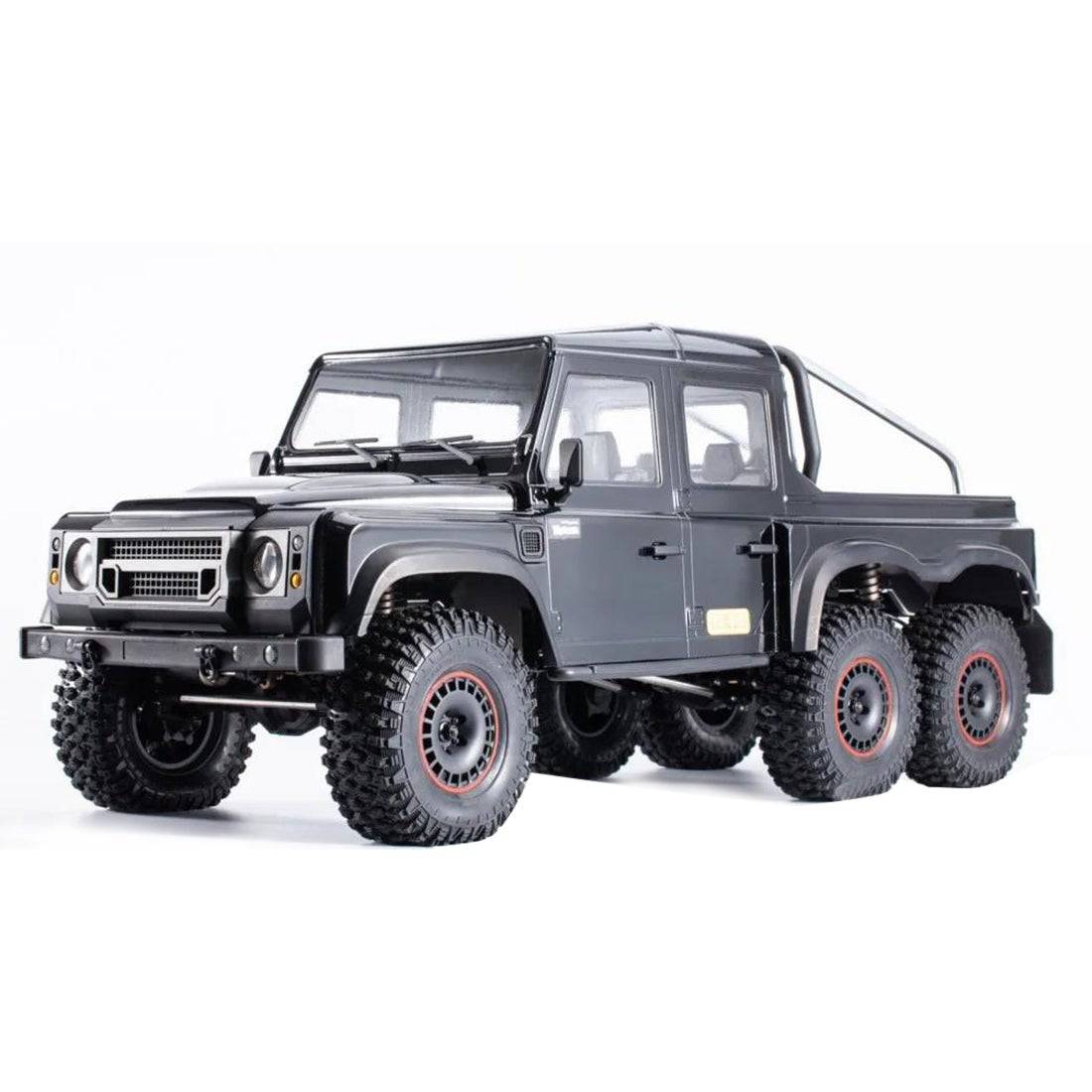 YK 6101 1/10 Scale 6x6 RC Crawler Truck RTR Off-Road Pickup with Remote Locking Diffs and 2-Speed Transmission-helloworld7