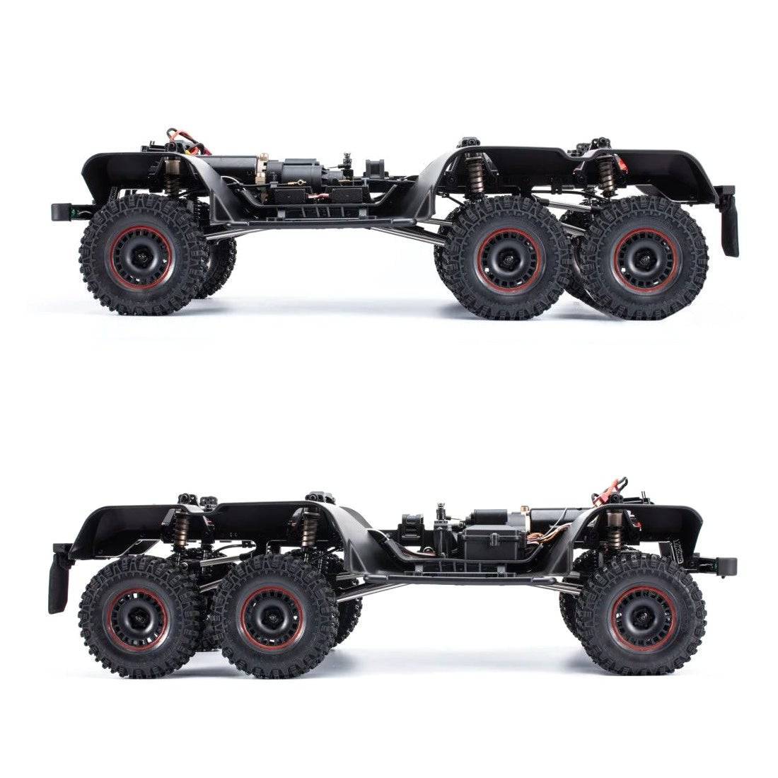 YK 6101 1/10 Scale 6x6 RC Crawler Truck RTR Off-Road Pickup with Remote Locking Diffs and 2-Speed Transmission-helloworld7