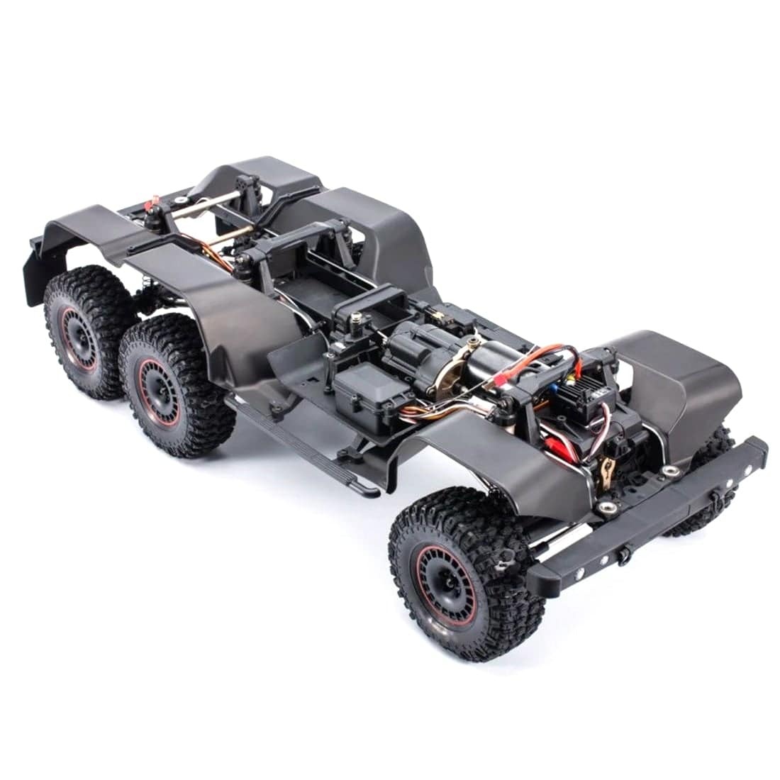 YK 6101 1/10 Scale 6x6 RC Crawler Truck RTR Off-Road Pickup with Remote Locking Diffs and 2-Speed Transmission-helloworld7
