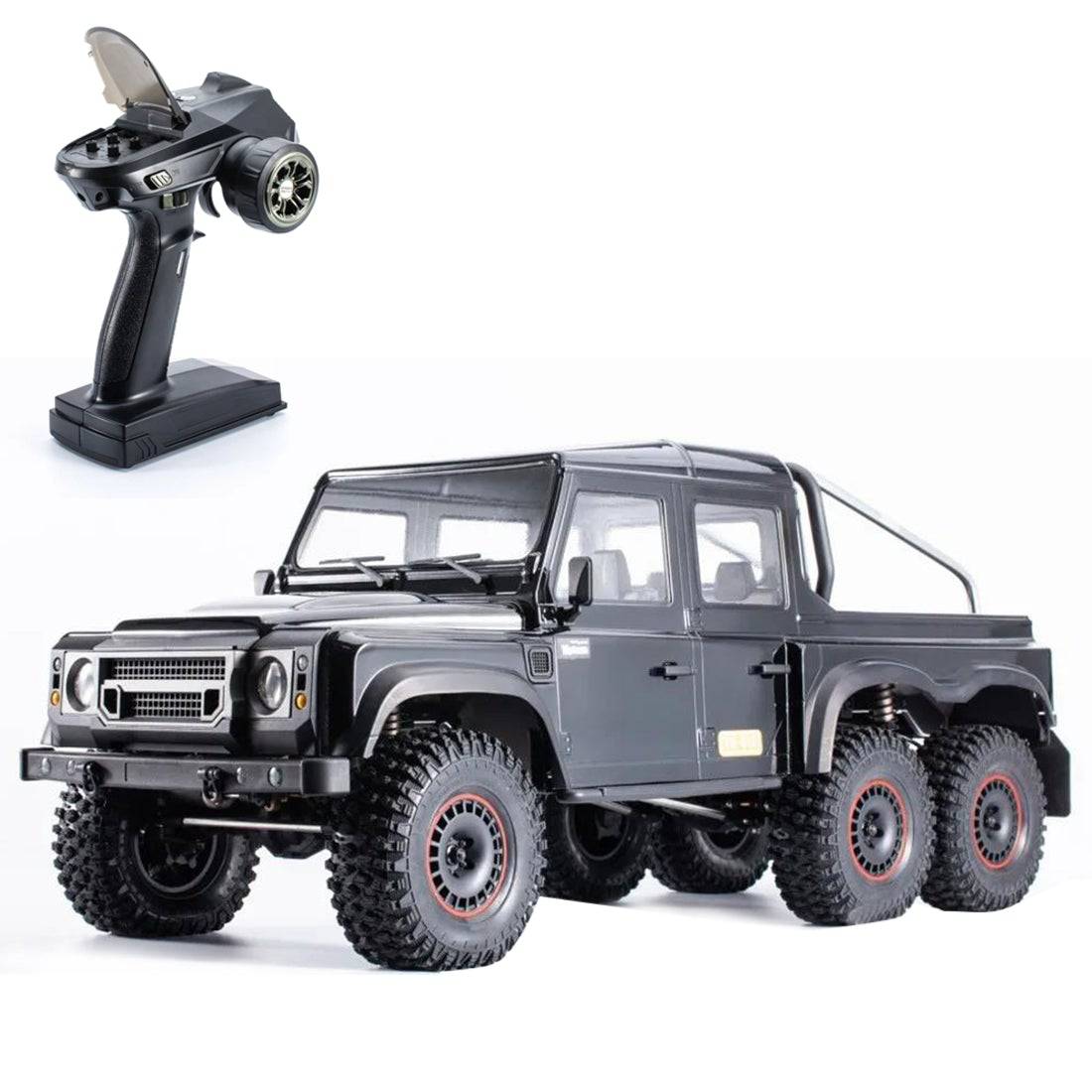 YK 6101 1/10 Scale 6x6 RC Crawler Truck RTR Off-Road Pickup with Remote Locking Diffs and 2-Speed Transmission-helloworld7