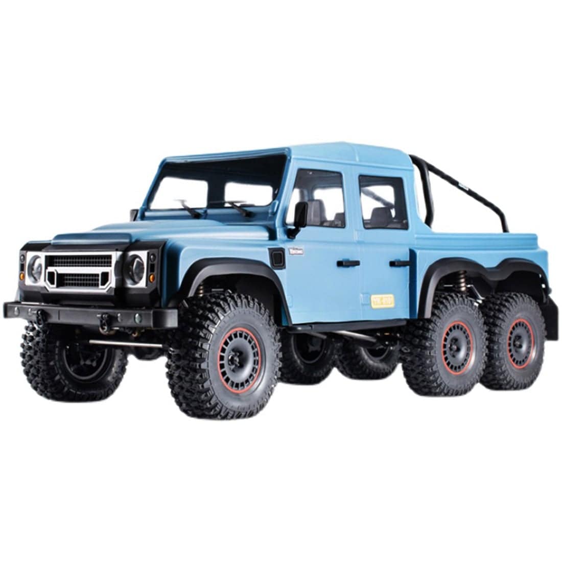 YK 6101 1/10 Scale 6x6 RC Crawler Truck RTR Off-Road Pickup with Remote Locking Diffs and 2-Speed Transmission-helloworld7