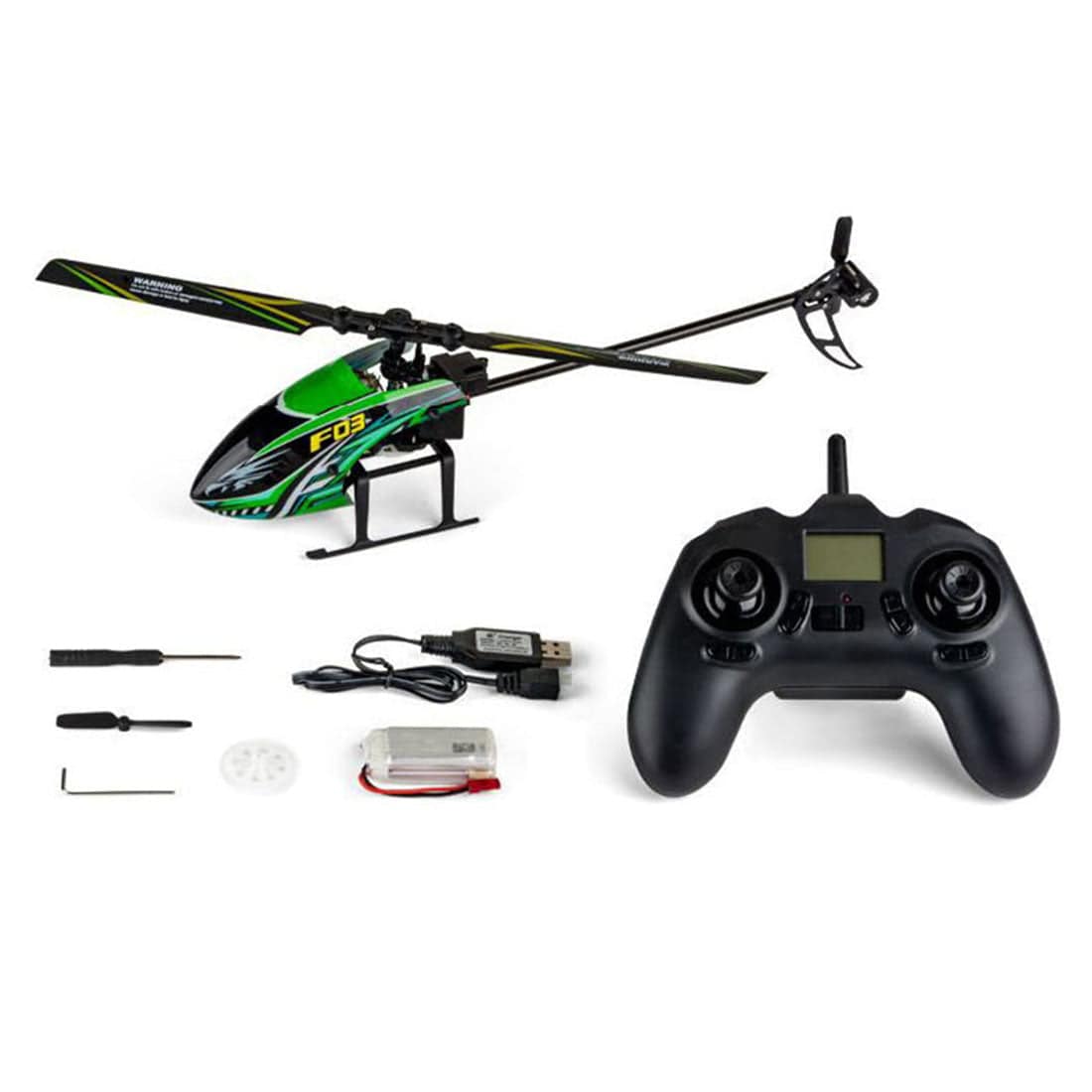 YU XIANG F03 4CH Flybarless RC Helicopter with Altitude Hold & 6-Axis Gyro RTF-helloworld7