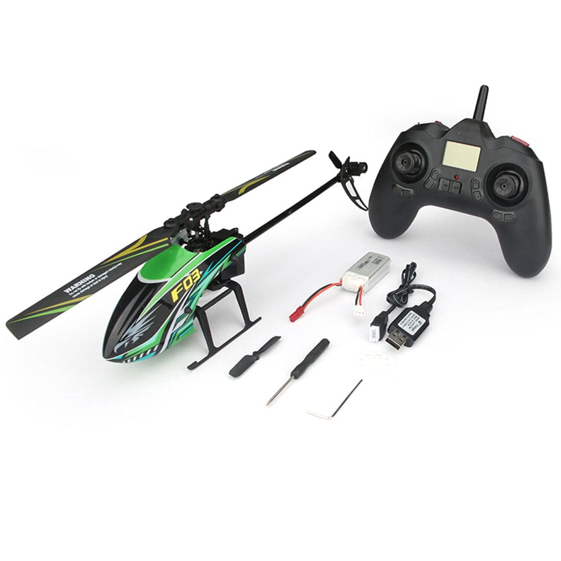YU XIANG F03 4CH Flybarless RC Helicopter with Altitude Hold & 6-Axis Gyro RTF-helloworld7