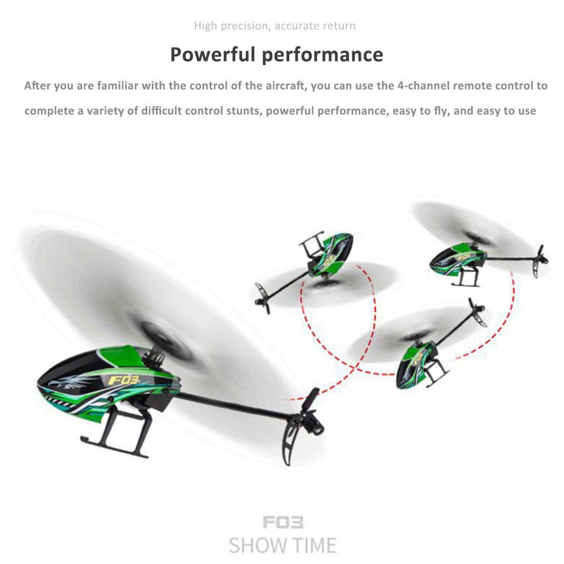 YU XIANG F03 4CH Flybarless RC Helicopter with Altitude Hold & 6-Axis Gyro RTF-helloworld7