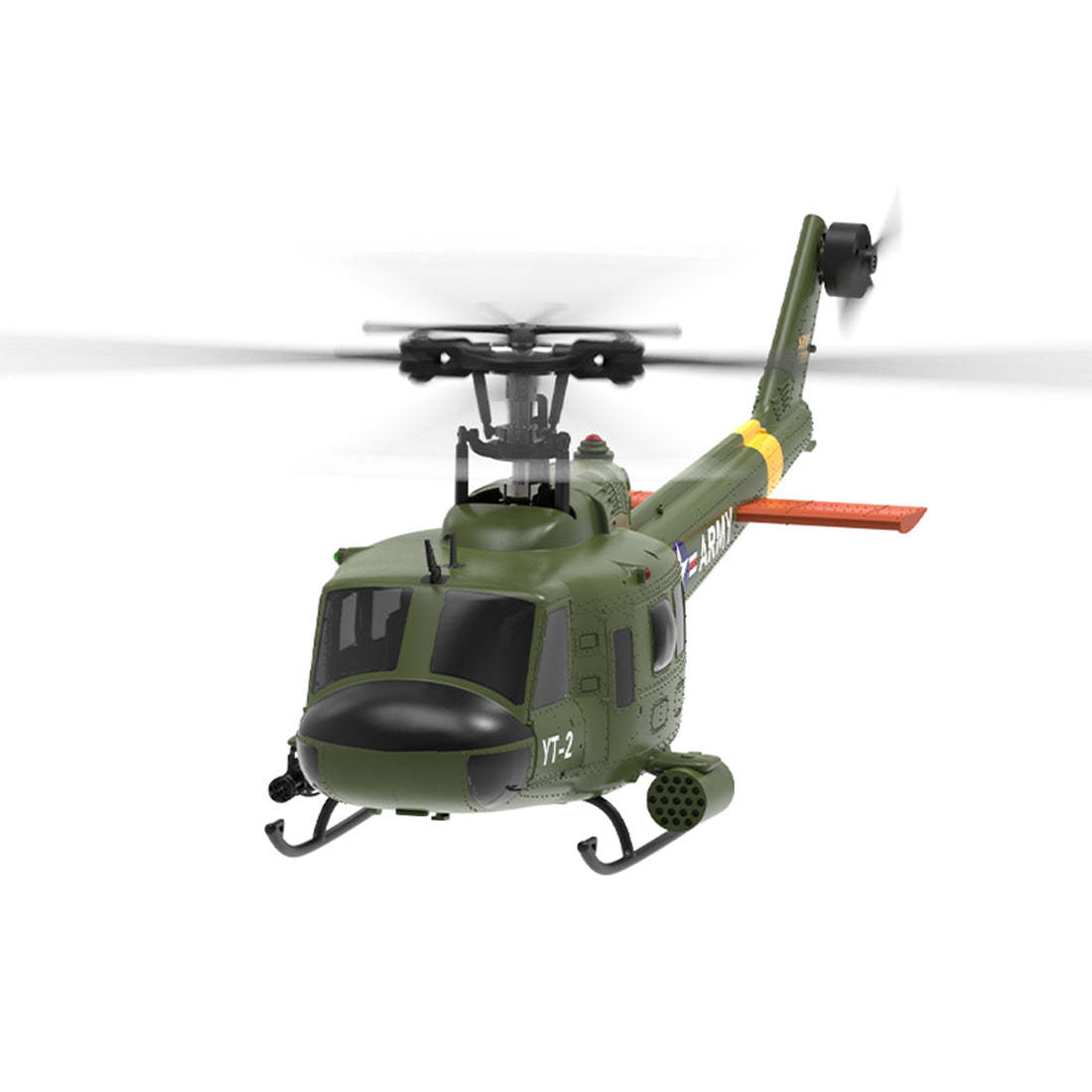YU XIANG F07 UH-1 Huey 1/34 Scale 6CH Direct Drive Brushless RC Helicopter RTF Optical Flow
