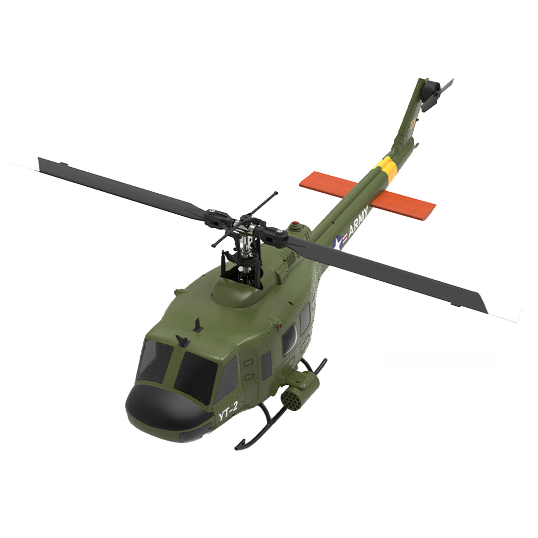 YU XIANG F07 UH-1 Huey 1/34 Scale 6CH Direct Drive Brushless RC Helicopter RTF Optical Flow