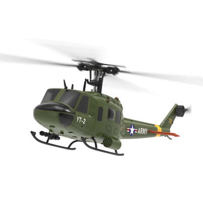 YU XIANG F07 UH-1 Huey 1/34 Scale 6CH Direct Drive Brushless RC Helicopter RTF Optical Flow