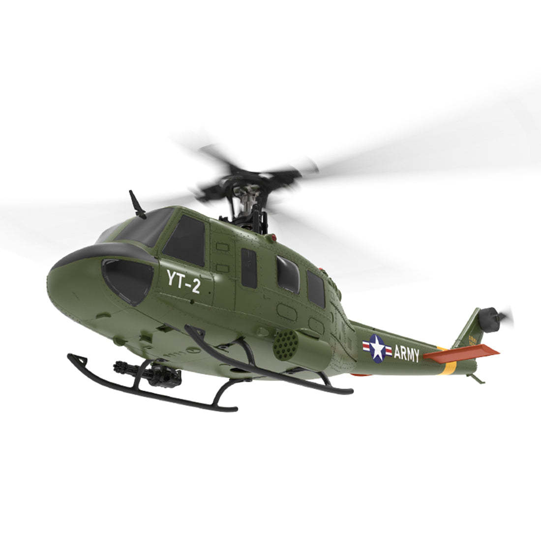 YU XIANG F07 UH-1 Huey 1/34 Scale 6CH Direct Drive Brushless RC Helicopter RTF Optical Flow