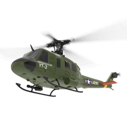 YU XIANG F07 UH-1 Huey 1/34 Scale 6CH Direct Drive Brushless RC Helicopter RTF Optical Flow