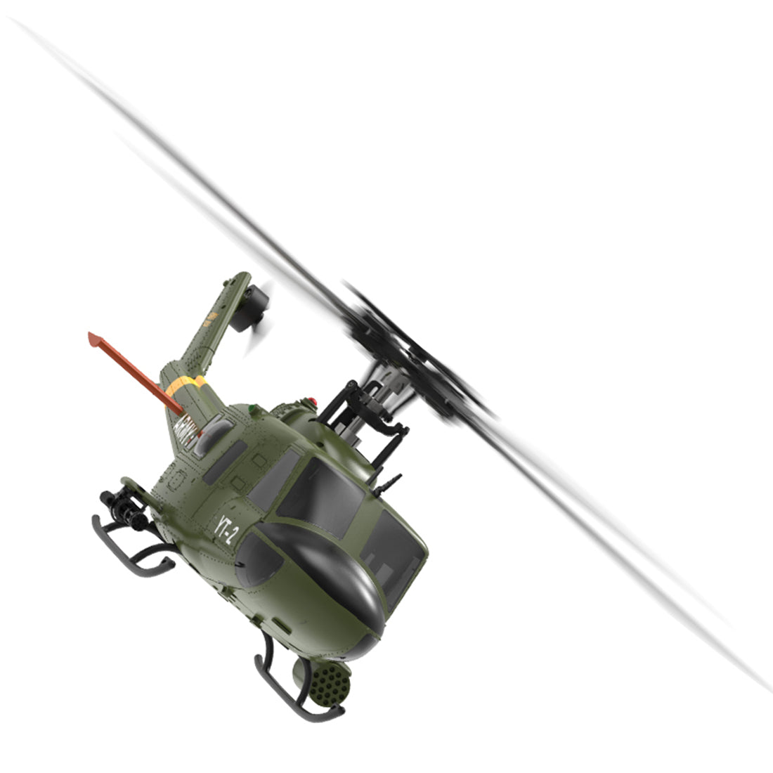 YU XIANG F07 UH-1 Huey 1/34 Scale 6CH Direct Drive Brushless RC Helicopter RTF Optical Flow