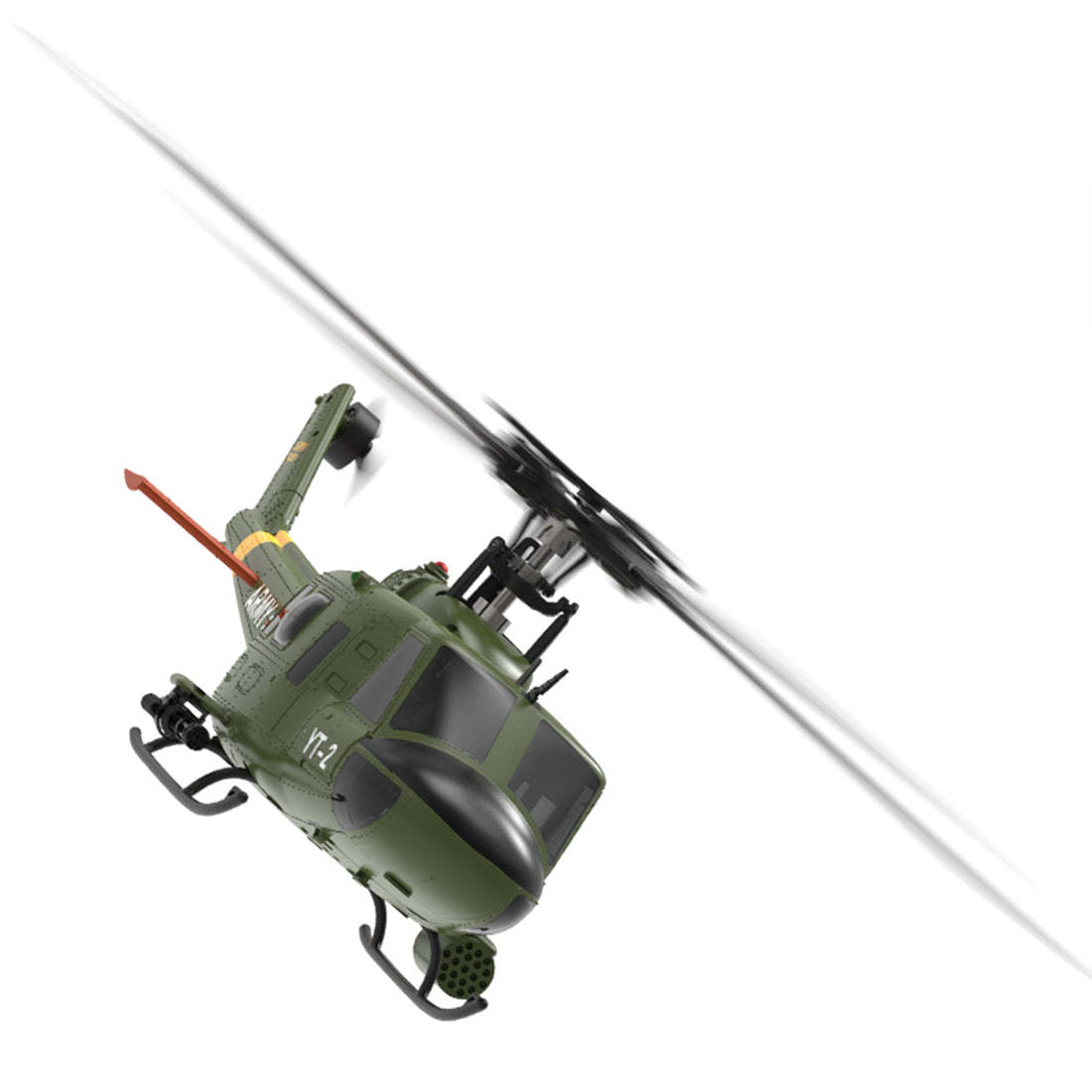 YU XIANG F07 UH-1 Huey 1/34 Scale 6CH Direct Drive Brushless RC Helicopter RTF Optical Flow