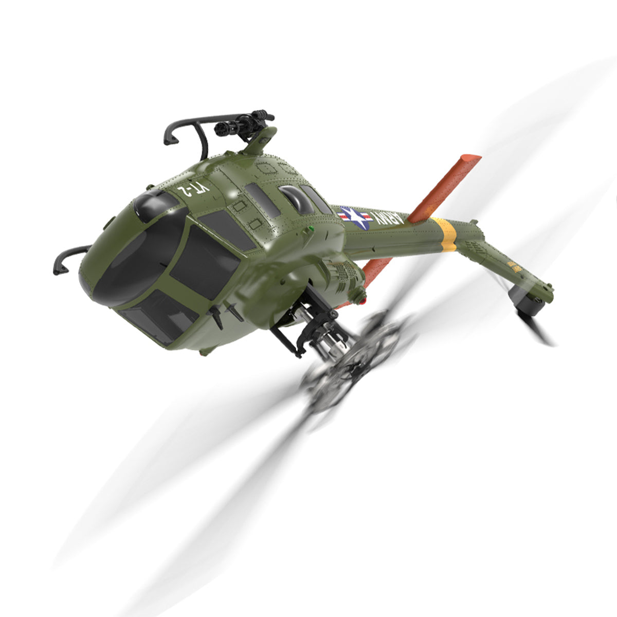 YU XIANG F07-V UH-1 Huey 1/34 Scale 6CH Direct Drive Brushless RC Helicopter RTF 3D Stunt-helloworld7