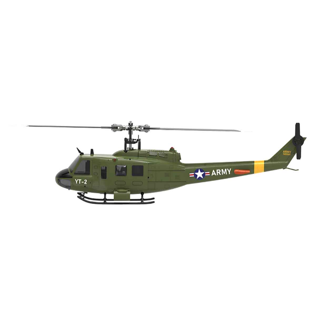YU XIANG F07-V UH-1 Huey 1/34 Scale 6CH Direct Drive Brushless RC Helicopter RTF 3D Stunt-helloworld7