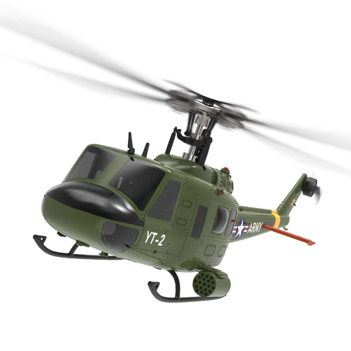 YU XIANG F07-V UH-1 Huey 1/34 Scale 6CH Direct Drive Brushless RC Helicopter RTF 3D Stunt-helloworld7