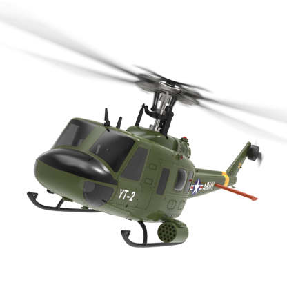 YU XIANG F07-V UH-1 Huey 1/34 Scale 6CH Direct Drive Brushless RC Helicopter RTF 3D Stunt-helloworld7