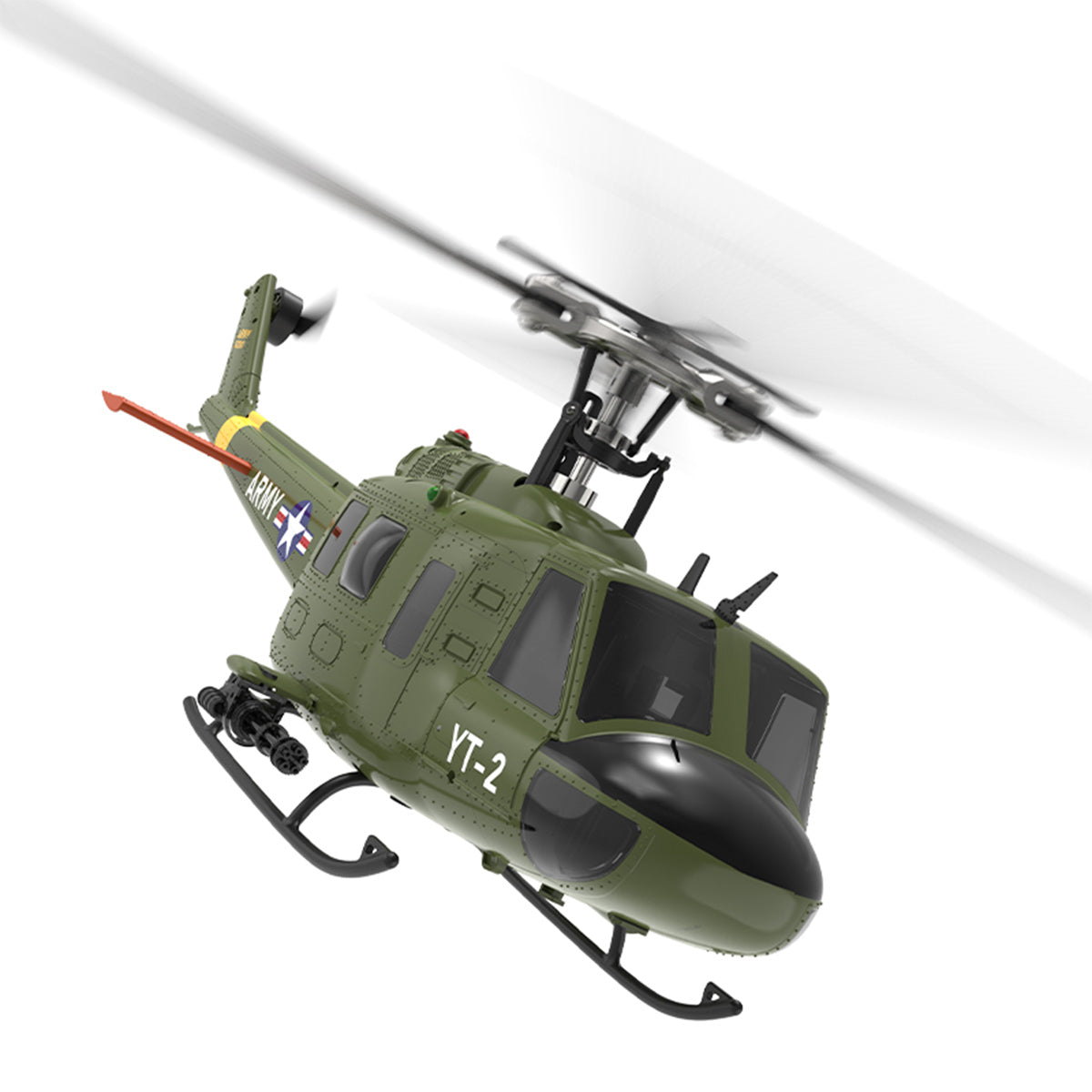 YU XIANG F07-V UH-1 Huey 1/34 Scale 6CH Direct Drive Brushless RC Helicopter RTF 3D Stunt-helloworld7