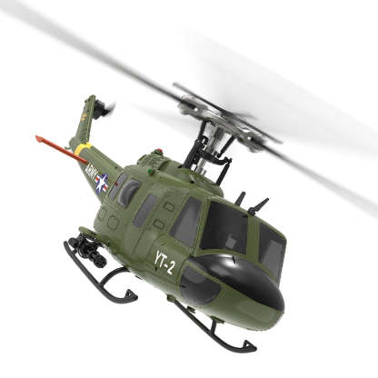 YU XIANG F07-V UH-1 Huey 1/34 Scale 6CH Direct Drive Brushless RC Helicopter RTF 3D Stunt-helloworld7