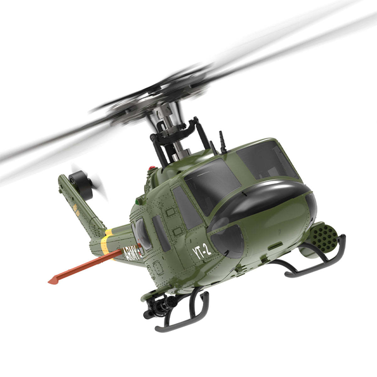 YU XIANG F07-V UH-1 Huey 1/34 Scale 6CH Direct Drive Brushless RC Helicopter RTF 3D Stunt-helloworld7