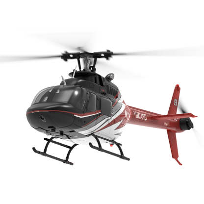 YU XIANG F08 Bell 206 1/27 Scale 6CH Direct Drive Brushless RC Helicopter RTF Optical Flow One-Key Inverted-helloworld7