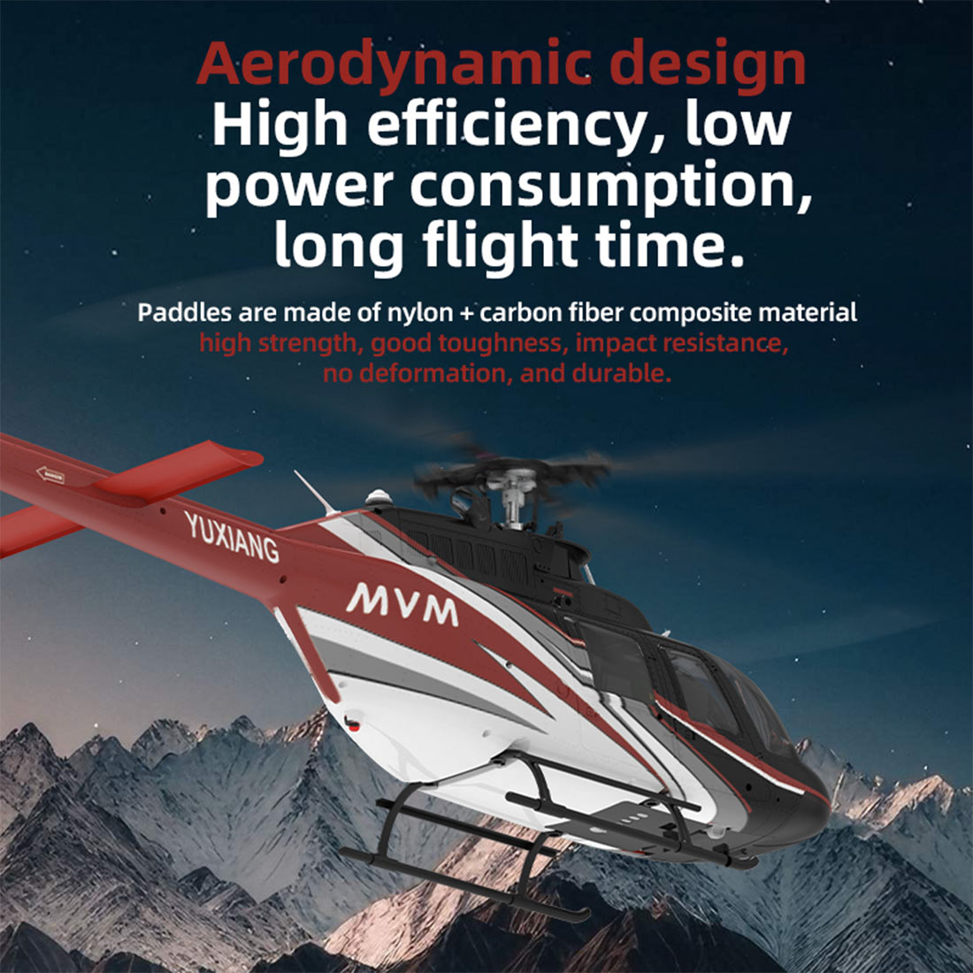 YU XIANG F08 Bell 206 1/27 Scale 6CH Direct Drive Brushless RC Helicopter RTF Optical Flow One-Key Inverted-helloworld7