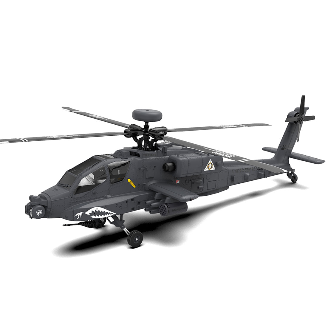 YU XIANG F11-S AH-64 Apache 1/32 Scale 6CH GPS RC Helicopter RTF Smart Version-helloworld7