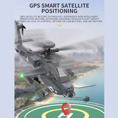 YU XIANG F11-S AH-64 Apache 1/32 Scale 6CH GPS RC Helicopter RTF Smart Version-helloworld7