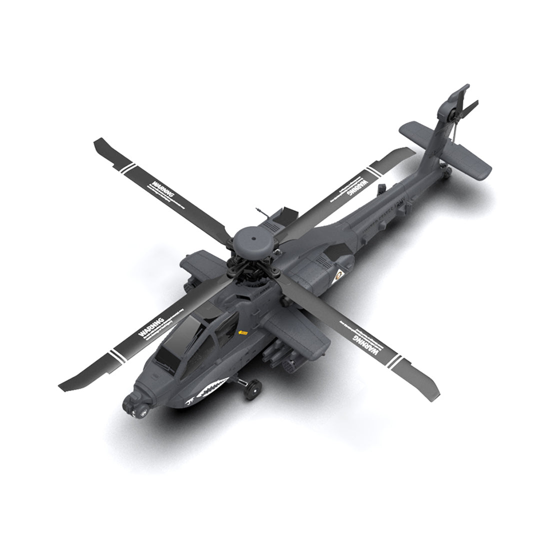 YU XIANG F11-S AH-64 Apache 1/32 Scale 6CH GPS RC Helicopter RTF Smart Version-helloworld7