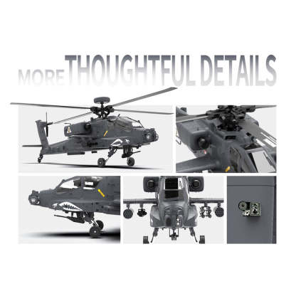 YU XIANG F11-S AH-64 Apache 1/32 Scale 6CH GPS RC Helicopter RTF Smart Version-helloworld7