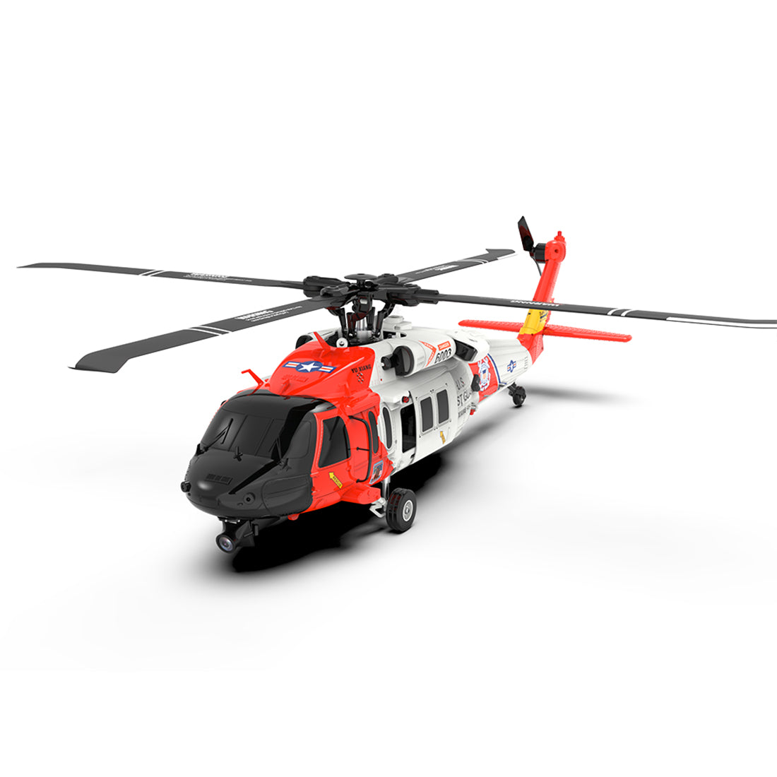 YXZNRC F09-S 1/47 Scale UH60 Black Hawk RC Helicopter RTF with Brushless Motor-helloworld7