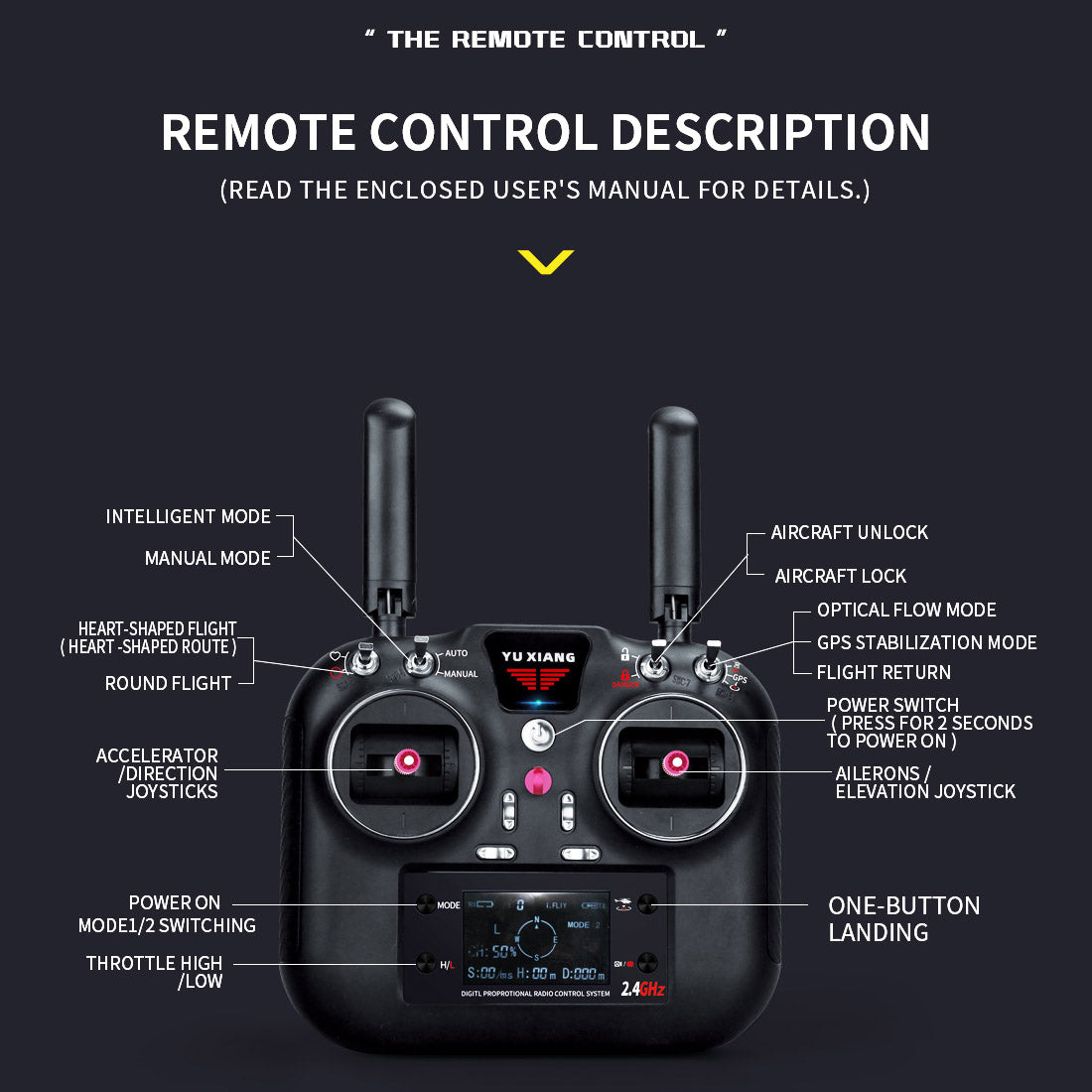 YXZNRC F09-S 1/47 Scale UH60 Black Hawk RC Helicopter RTF with Brushless Motor-helloworld7