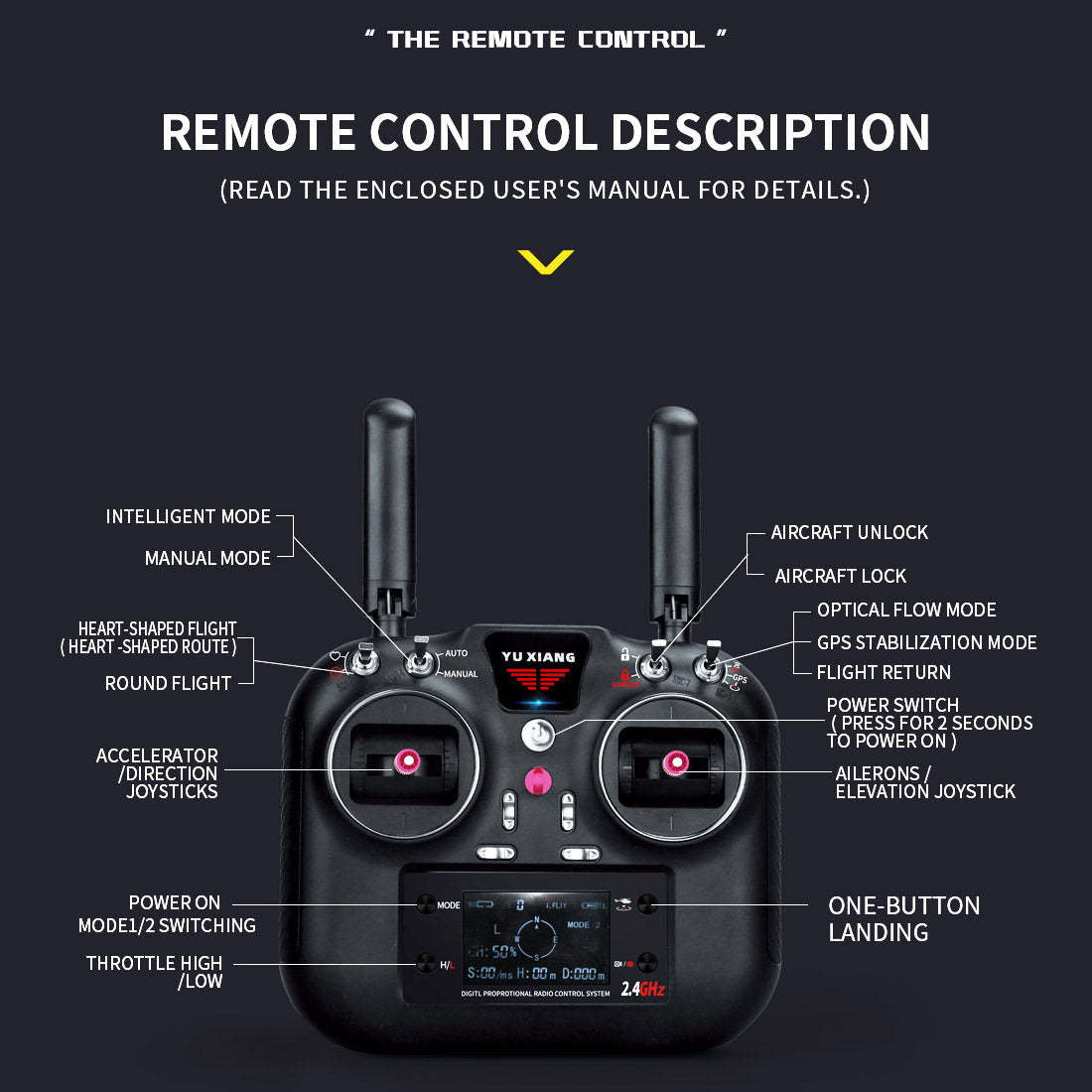 YXZNRC F09-S 1/47 Scale UH60 Black Hawk RC Helicopter RTF with Brushless Motor-helloworld7