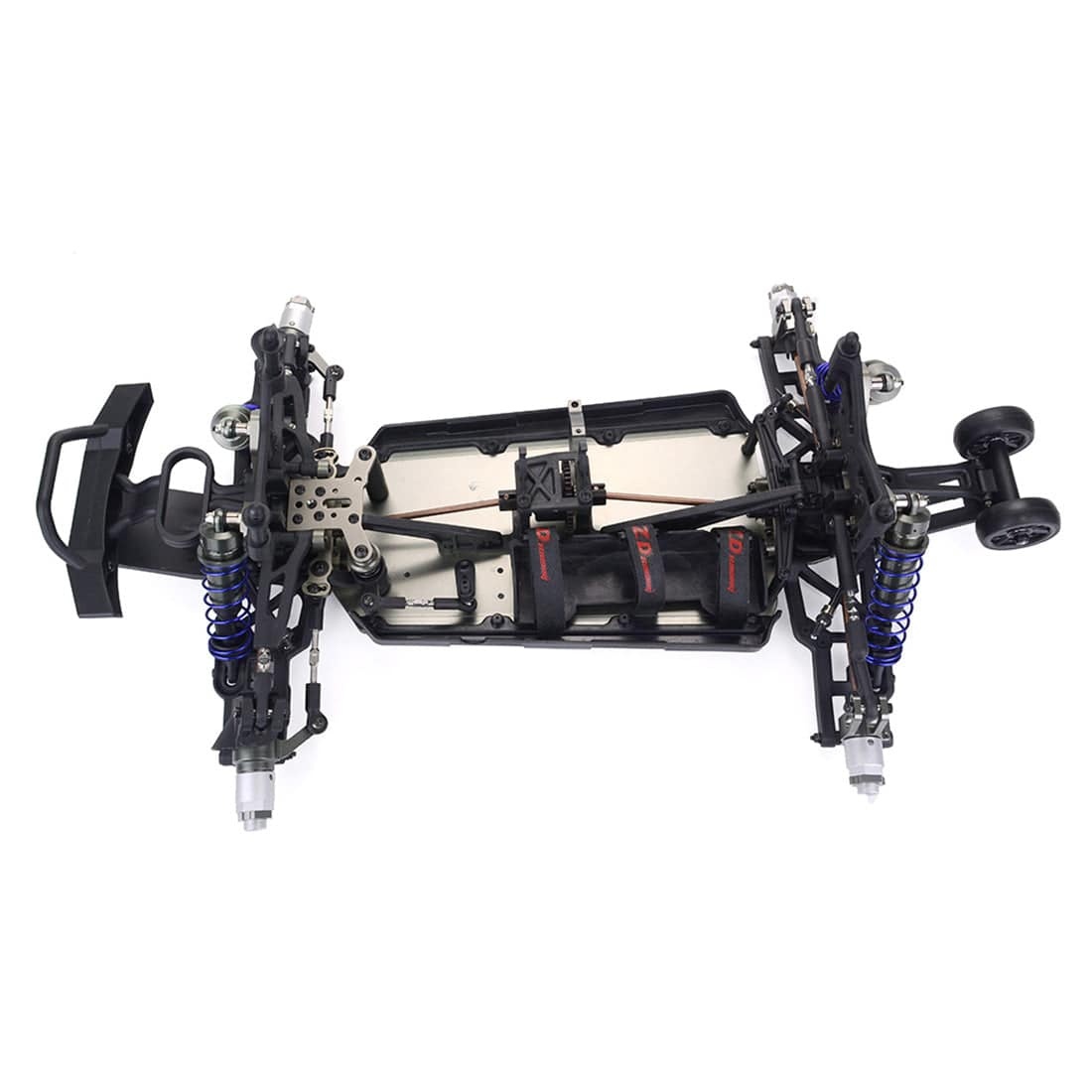 ZD Racing MT8 Pirates3 1/8 Scale 4WD DIY Monster Truck Kit Heavy Duty Metal Chassis for High Speed Bashing