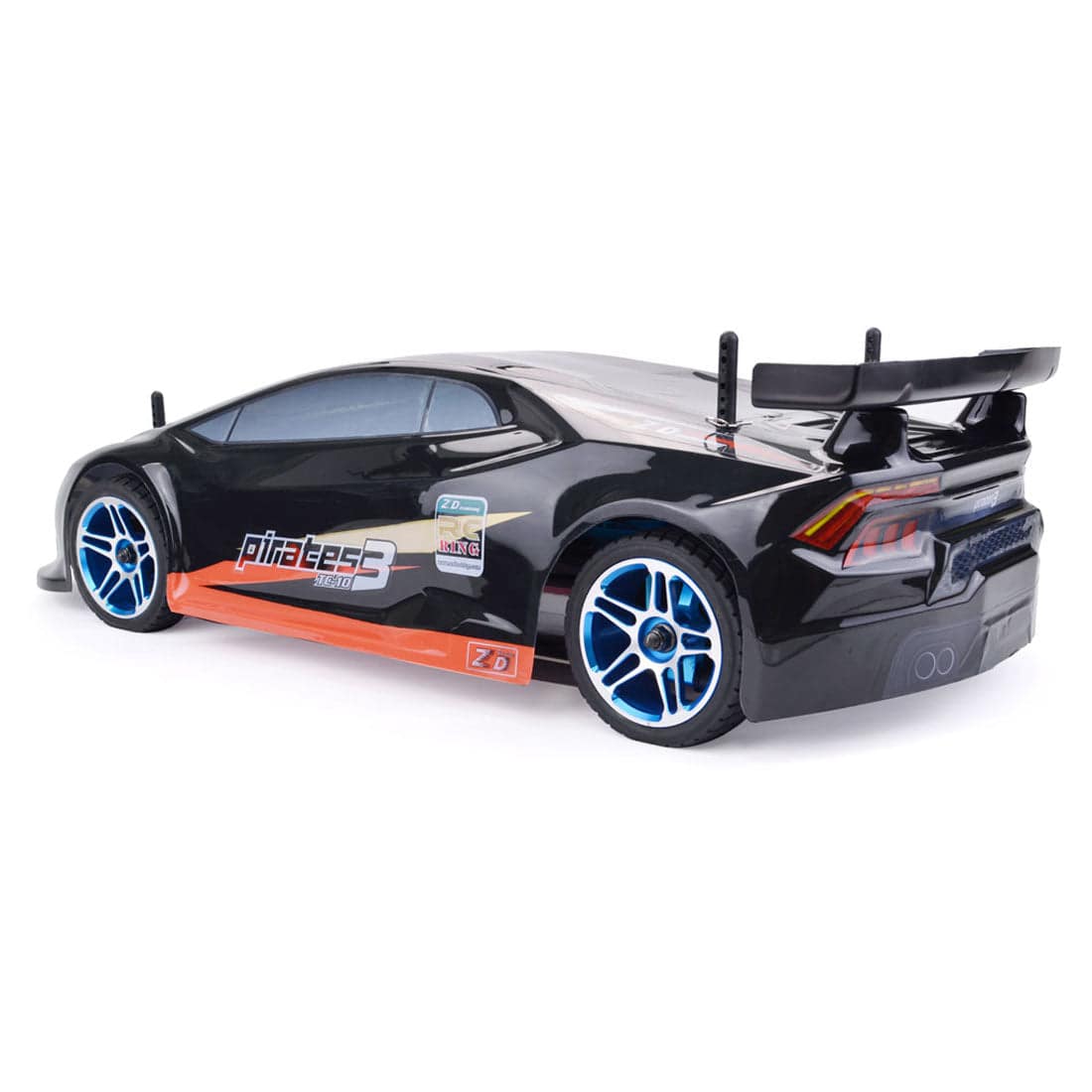ZD Racing Pirates3 TC10 1/10 4WD Touring Drift Car Frame Kit Rolling Chassis