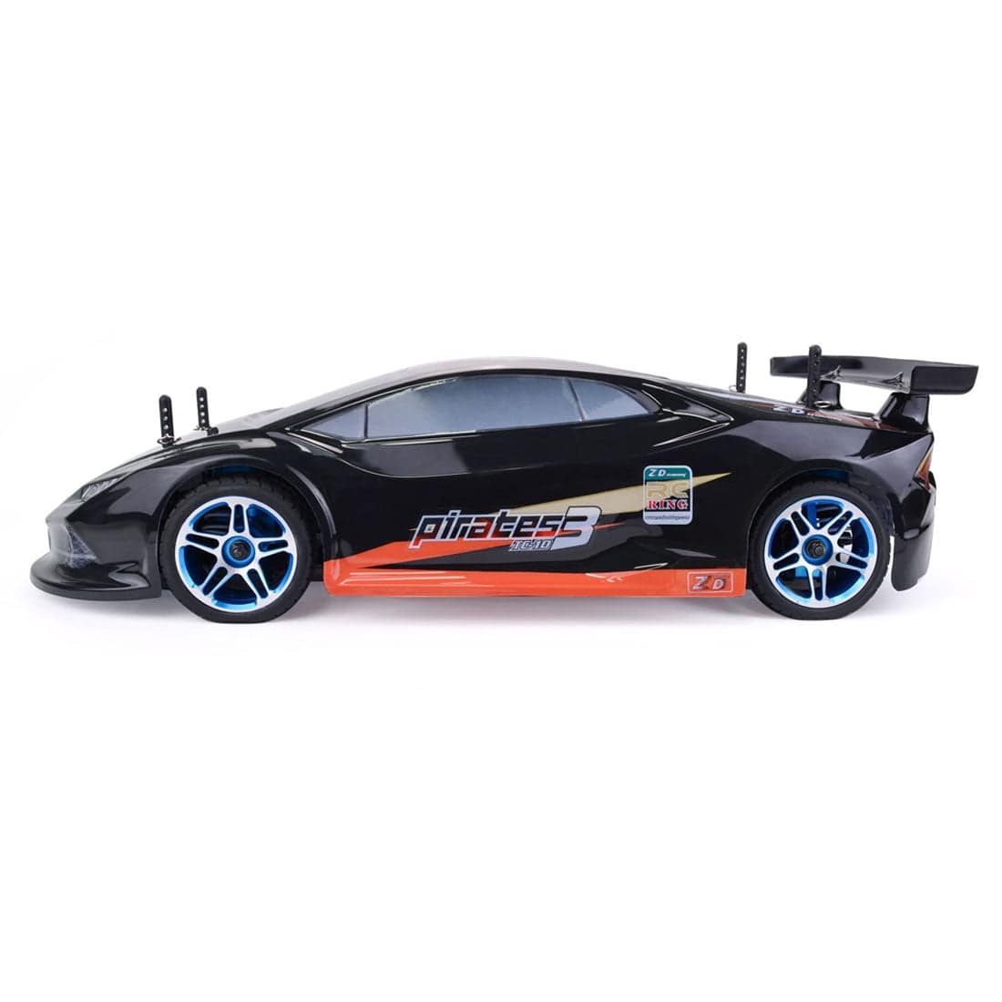 ZD Racing Pirates3 TC10 1/10 4WD Touring Drift Car Frame Kit Rolling Chassis