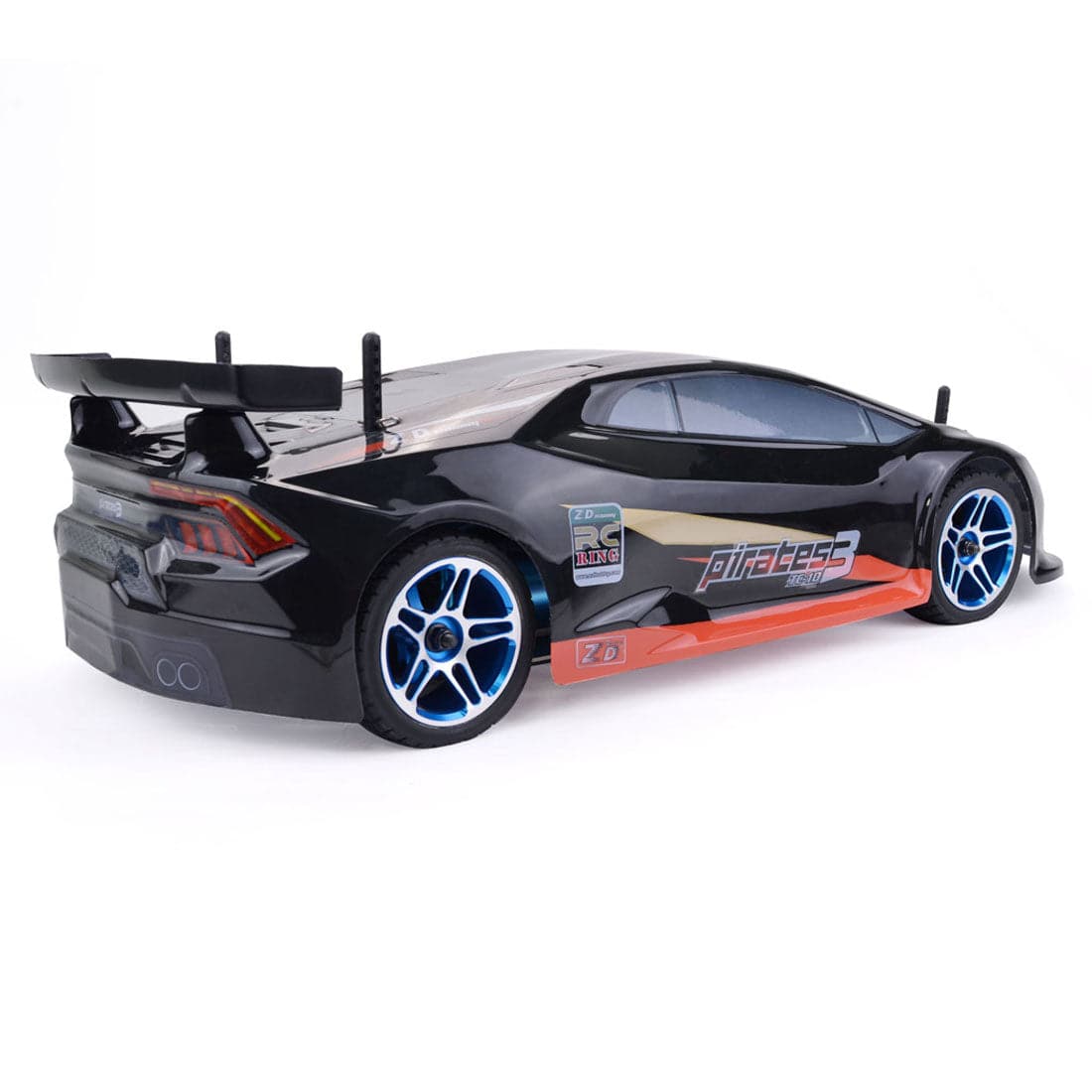 ZD Racing Pirates3 TC10 1/10 4WD Touring Drift Car Frame Kit Rolling Chassis